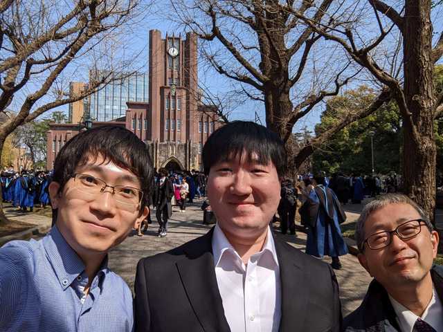 Master graduation on March 2022 (Sakai)